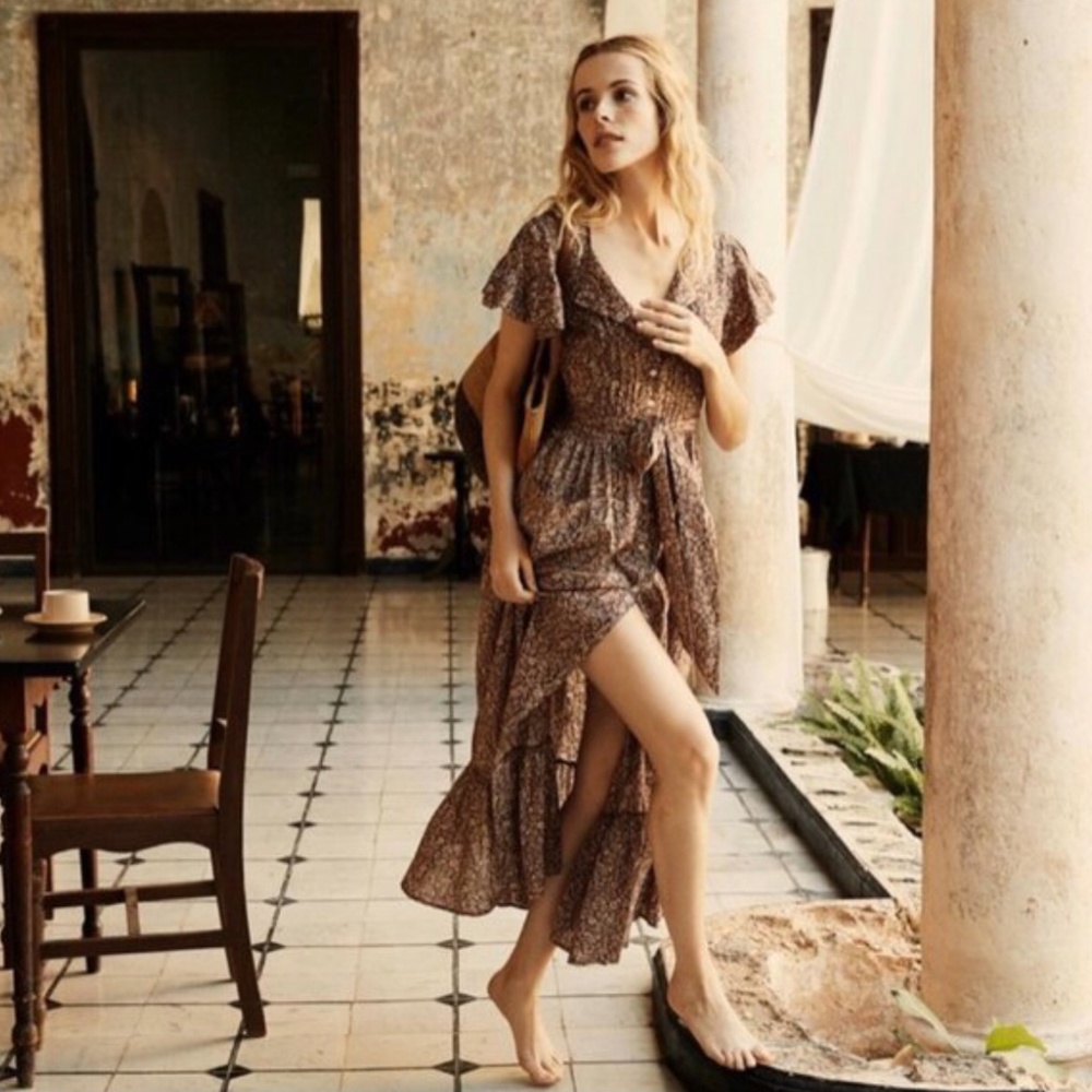 DOEN Marfa Dress XS in Terra Garden